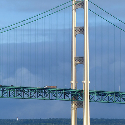 Mackinac Bridge by Nate Lindsey