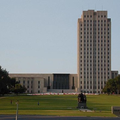 North Dakota State Capitol by Rick Bronson