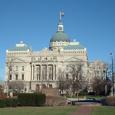 Indiana State House by James Peacock
