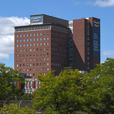 Henry Ford Hospital Clinic Tower by John W. Cahill