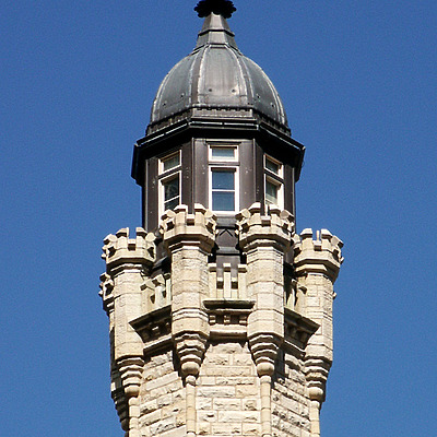 Chicago Water Tower by Daniel Kieckhefer