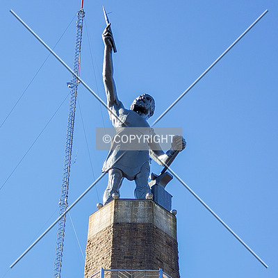 Vulcan Statue by Ryan Hildebrand