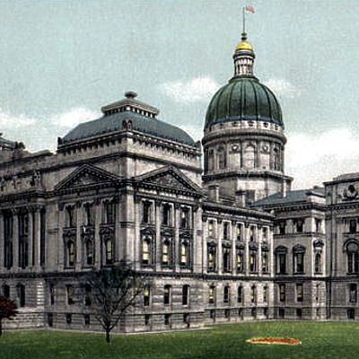 Indiana State House by Detroit Photographic Co.