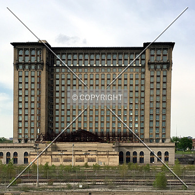 Michigan Central Station by Nate Lindsey