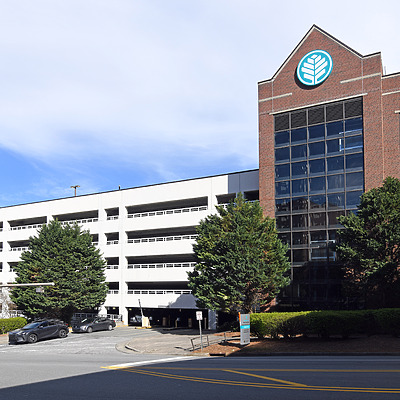 Wake Forest University Baptist Medical Center Employee Parking Deck by John W. Cahill