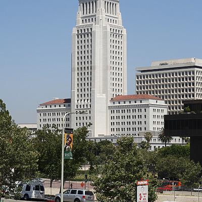 Los Angeles City Hall by Michiel van Dijk