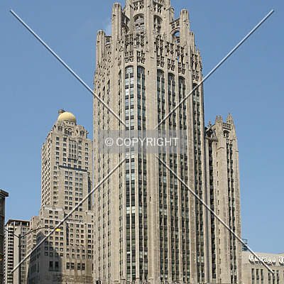 Tribune Tower by Nephilim