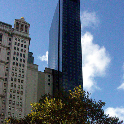 The Millenium Hilton by Marshall Gerometta