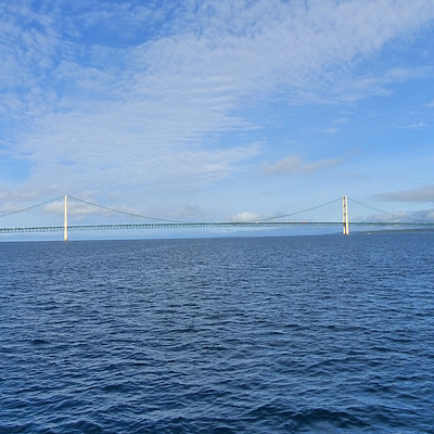 Mackinac Bridge by Nate Lindsey