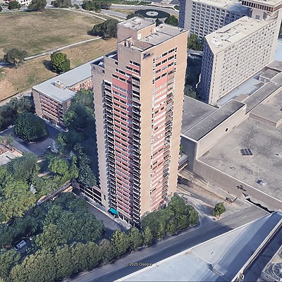 San Francisco Tower by Google Earth