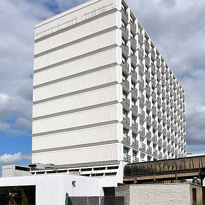 Pullman Square Plaza Hotel by John W. Cahill