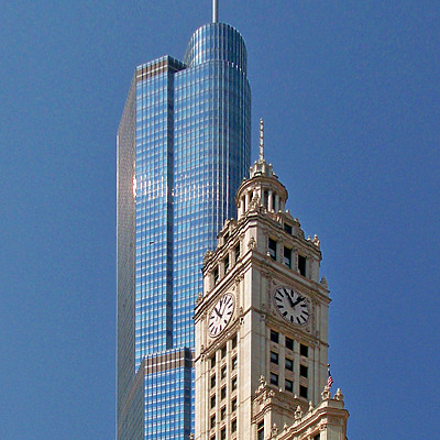 Wrigley Building by Ryan Hildebrand
