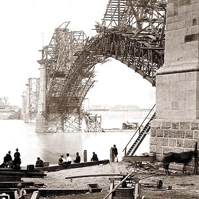 Eads Bridge by Kristy Nesslein