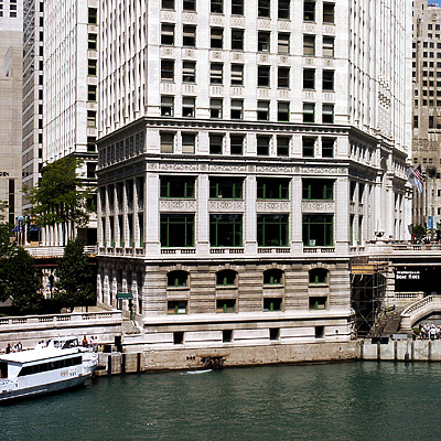 Wrigley Building by Daniel Kieckhefer