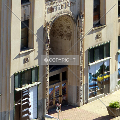 Detroit Free Press Building by Nate Lindsey