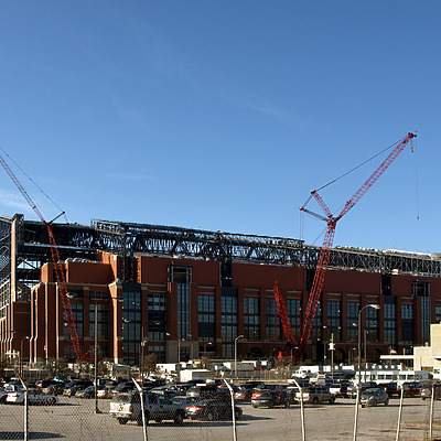 Lucas Oil Stadium by Marshall Gerometta