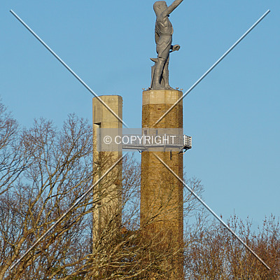 Vulcan Statue by Ryan Hildebrand