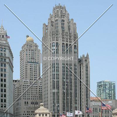 Tribune Tower by Nephilim