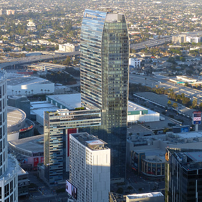 L.A. Live Hotel & Condominiums by Nate Lindsey