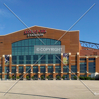 Lucas Oil Stadium by Ryan Hildebrand