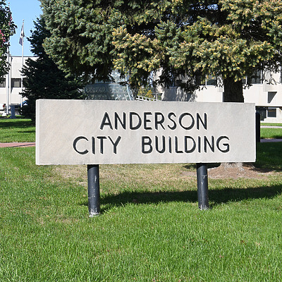 Anderson City Building by John W. Cahill