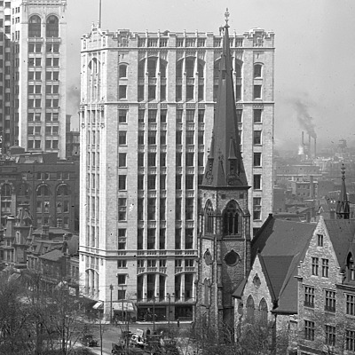 Fyfe Building Apartments by Library of Congress, Prints and Photographs Division, Detroit Publishing Company