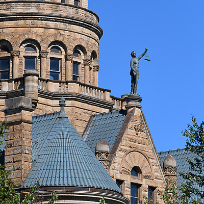 Trumbull County Courthouse by John W. Cahill