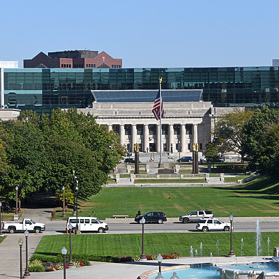 Indianapolis-Marion County Central Library by John W. Cahill