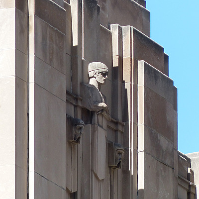 Detroit Free Press Building by Nate Lindsey