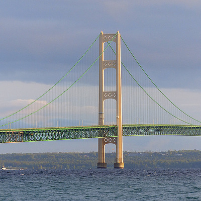 Mackinac Bridge by Nate Lindsey