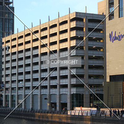 Princes Dock Car Park by Florian Barbier