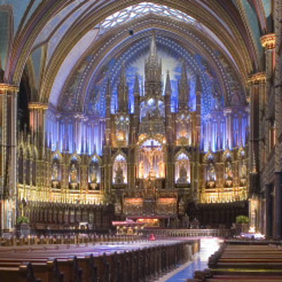 Basilique Notre-Dame-de-Montréal by Pavel Toczynski