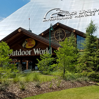 Memphis Pyramid by Ryan Hildebrand