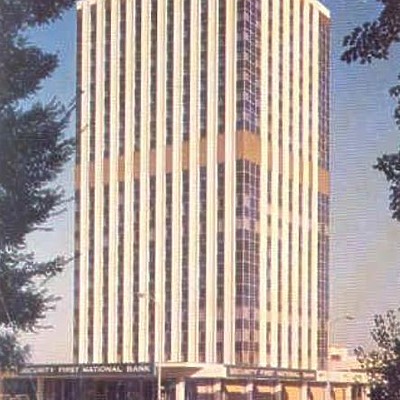 Golden State County Plaza by Unknown - Vintage Postcard