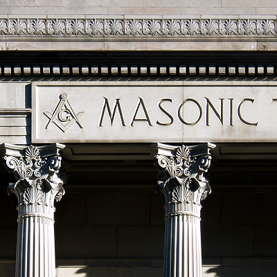 Allentown Masonic Temple by John Cahill