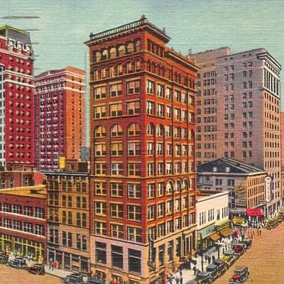 D.T. Porter Building by Curteich-Chicago