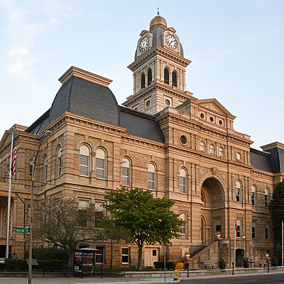Allen County Courthouse by John W. Cahill