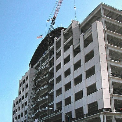 Tower at Convention Center Court by Jim Schwartz
