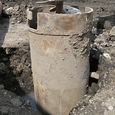 Left Bank at K Station by B. Victor Adams