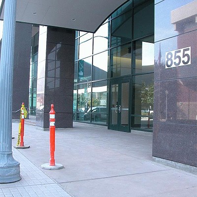 Tower at Convention Center Court by Jim Schwartz