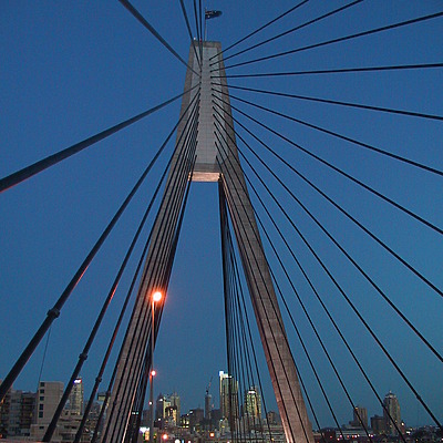 Anzac Bridge by John Bek