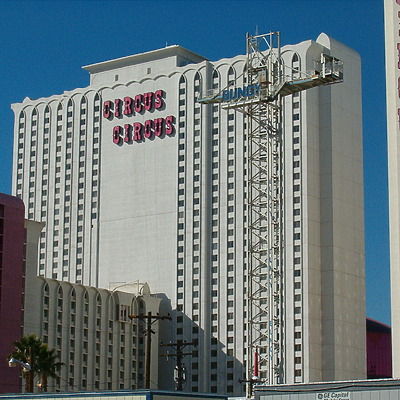 Circus Circus - West Tower by Rodney Gunn