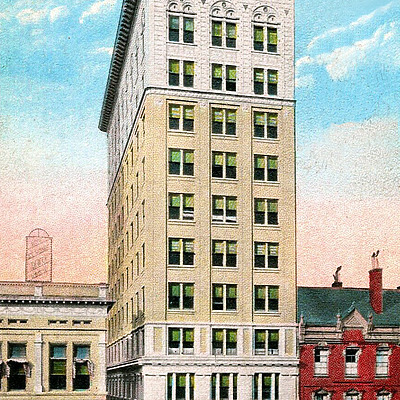 Marion Building by Silvers 5 & 10 Cent Store