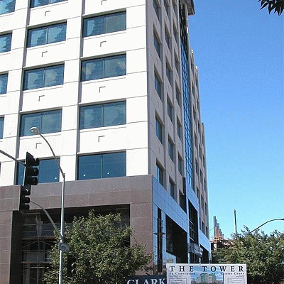 Tower at Convention Center Court by Jim Schwartz