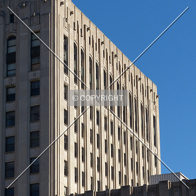 Detroit Free Press Building by Nate Lindsey