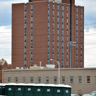 Twin Towers East by John W. Cahill