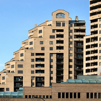 The Falls and the Pinnacle by James Peacock