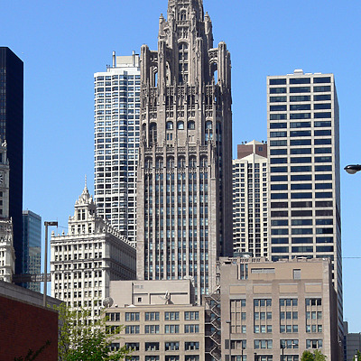 Tribune Tower by B. Victor Adams
