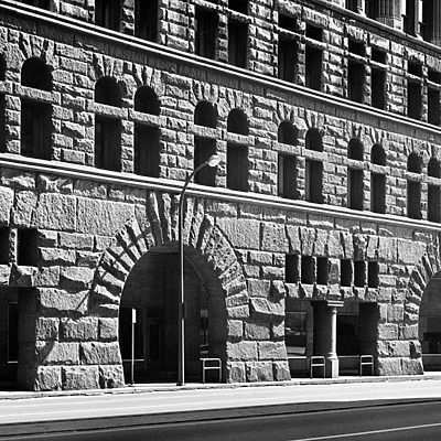Auditorium Building by Library of Congress, Prints and Photographs Division, HABS, Cervin Robinson