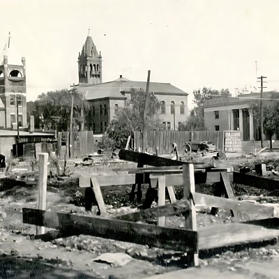 Urbana-Lincoln Hotel by Champaign County Historical Society
